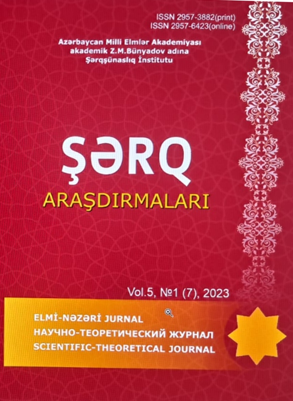 “Şərq araşdırmaları” elmi-nəzəri jurnalının növbəti nömrəsi...