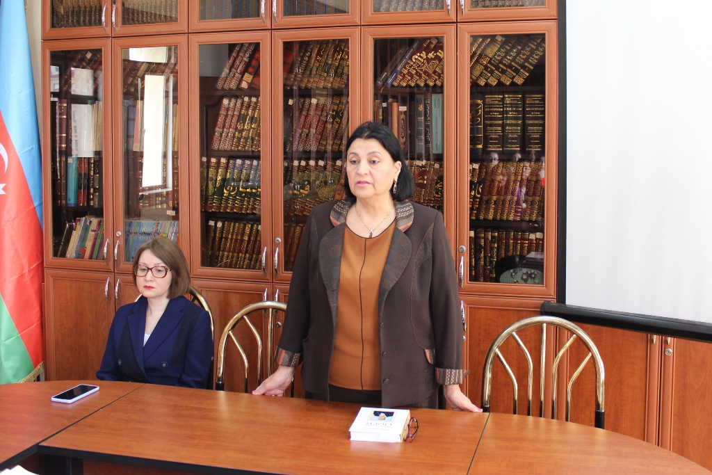 Şərqşünaslıq İnstitutunda “Ümummilli Lider Heydər Əliyevin Ş...