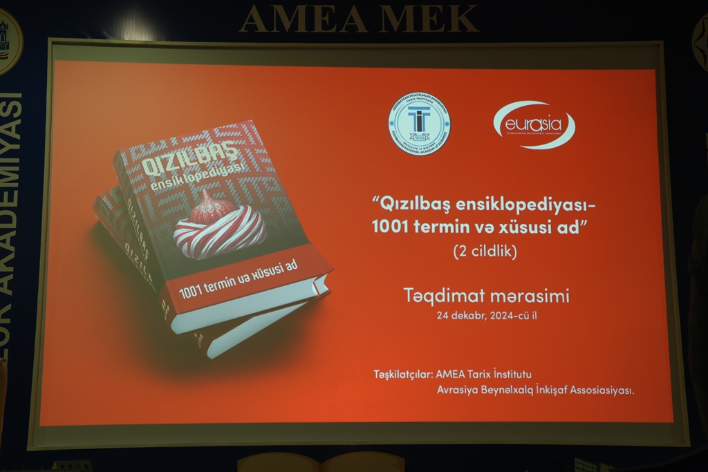 AMEA-da “Qızılbaş ensiklopediyası: 1001 termin və xüsusi ad”...