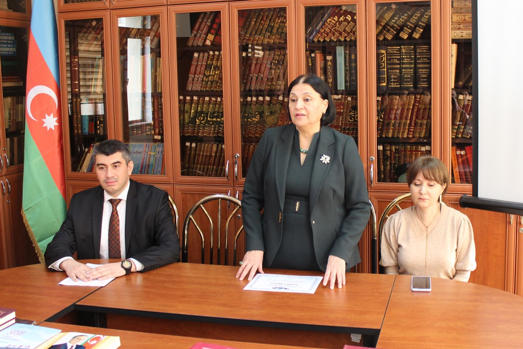 “Müasir Azərbaycan gəncləri: reallıqlar, perspektivlər” mövz...