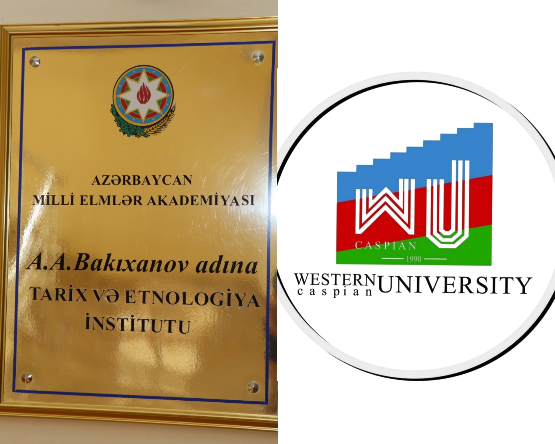 Qərbi Kaspi Universitetinin tələbələri Tarix və Etnologiya İ...