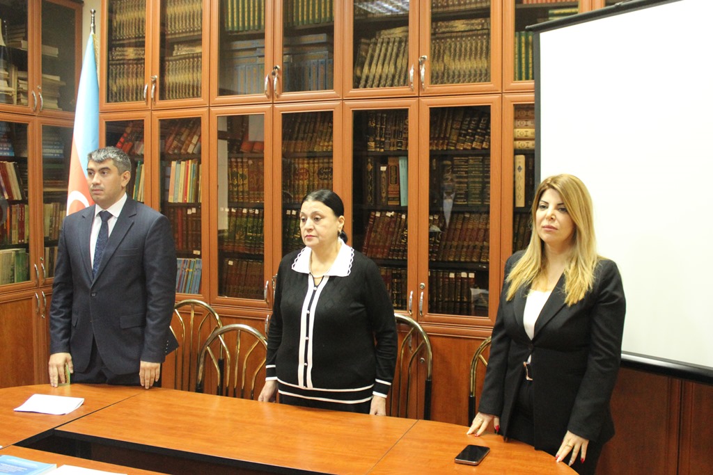 Şərqşünaslıq İnstitutunda Ümummilli Lider Heydər Əliyevin an...