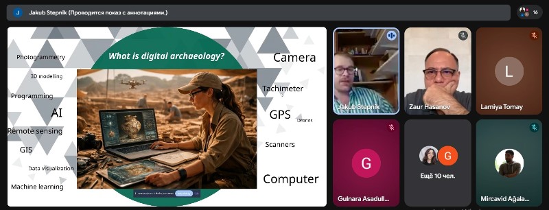 Arxeologiya və Antropologiya İnstitutunda iki beynəlxalq onl...